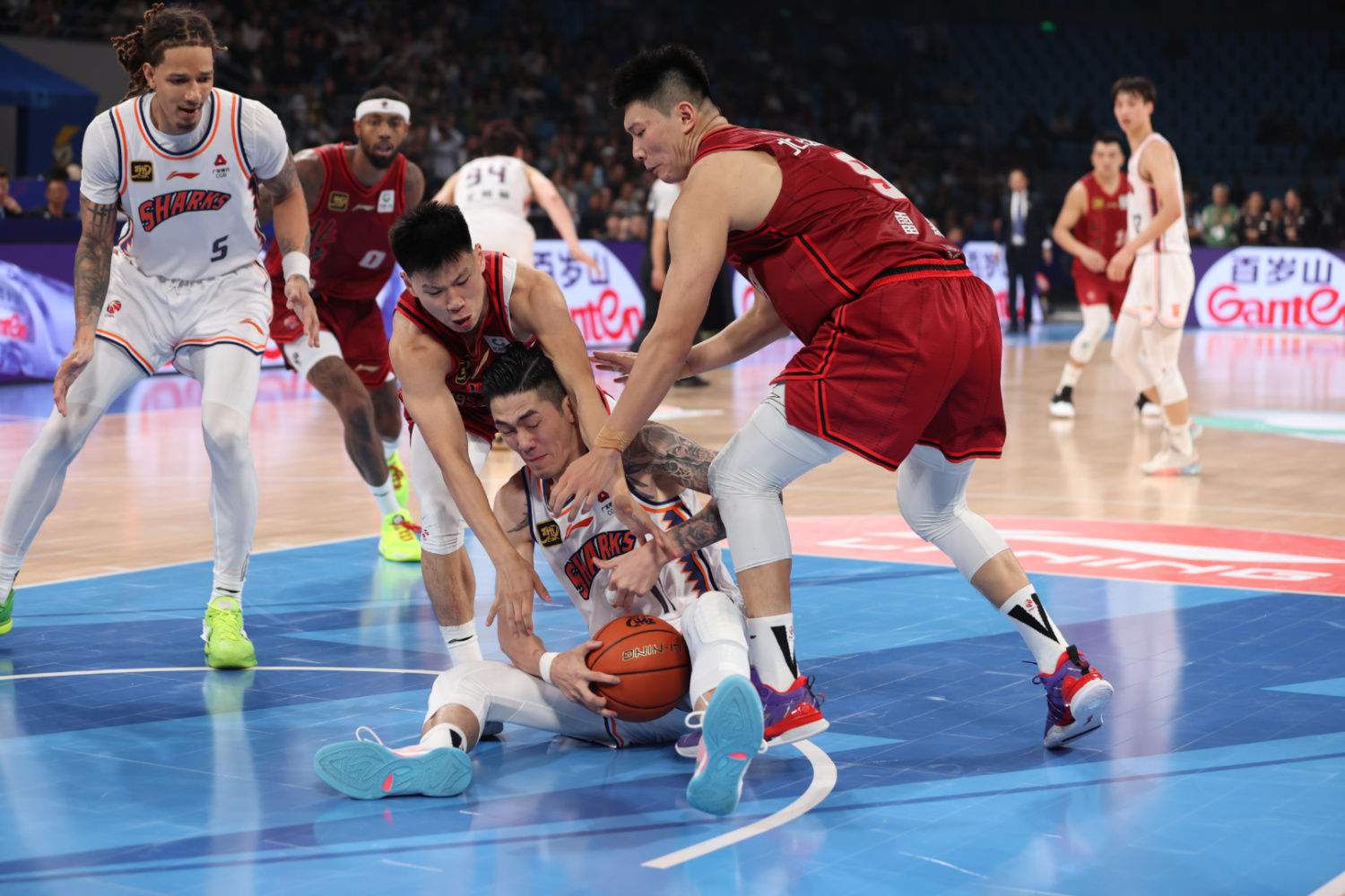 一场热血赛事，球员表现出色